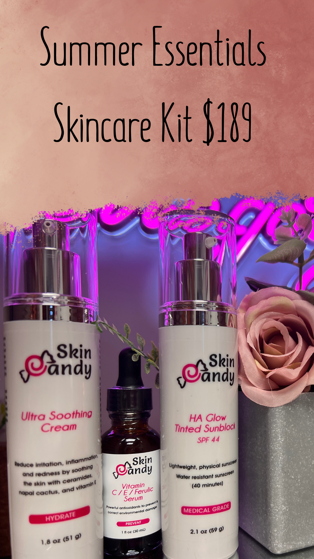 *Skin Candy Summer Essential Skincare Kit