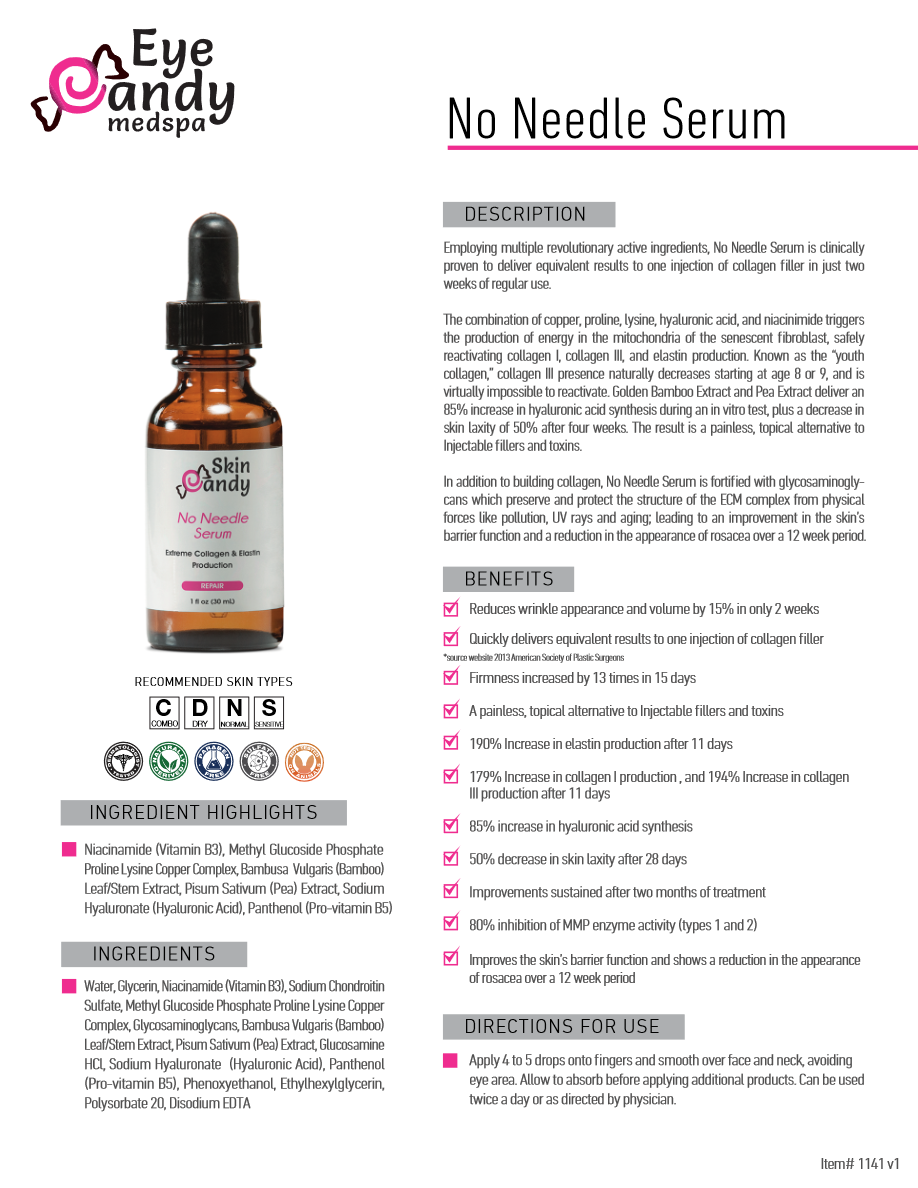 *Skin Candy No Needle Serum