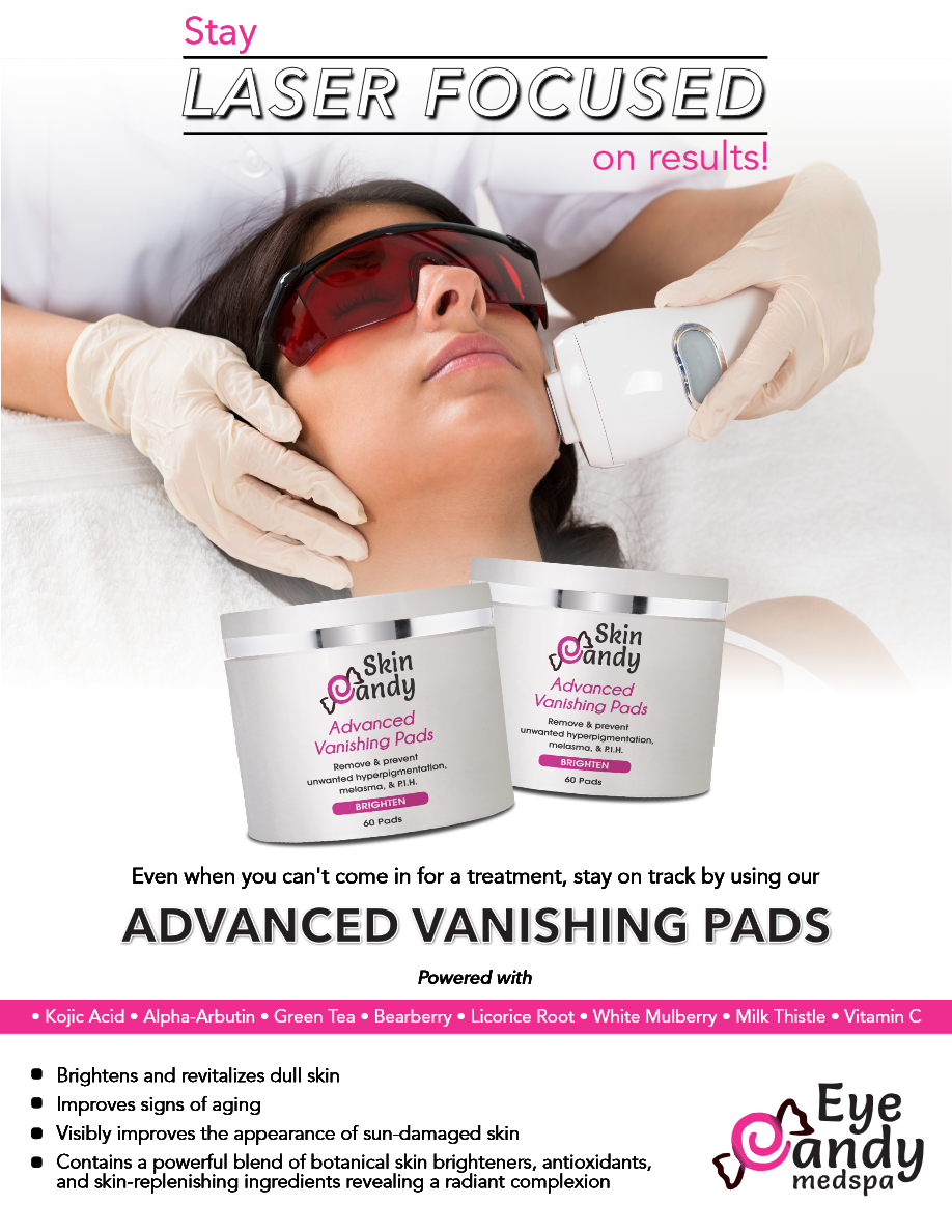 *Skin Candy Advanced Vanishing Pads - 2% Hydroquinone