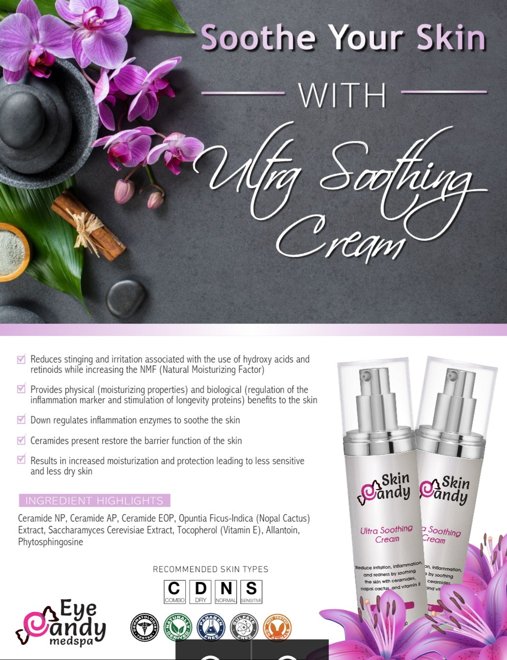 *Skin Candy Ultra Soothing Cream
