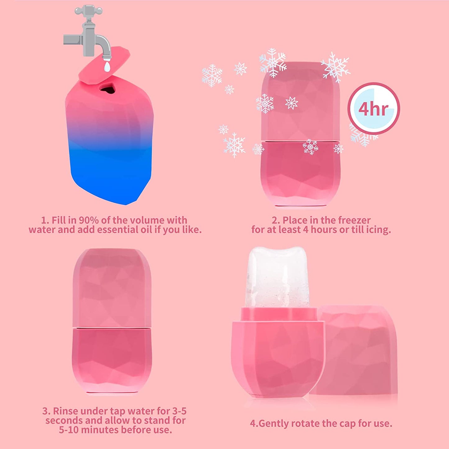 Ice Roller - Pink