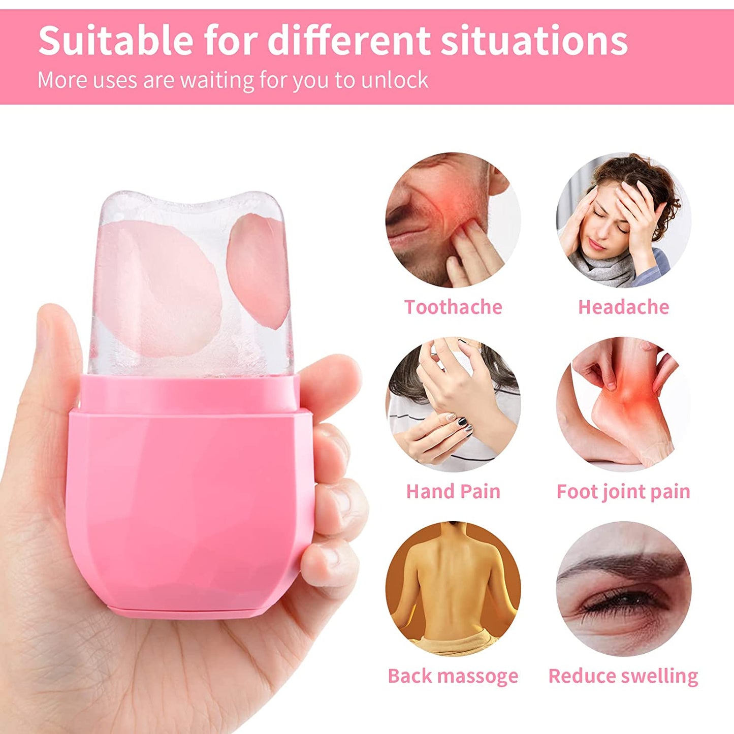 Ice Roller - Pink