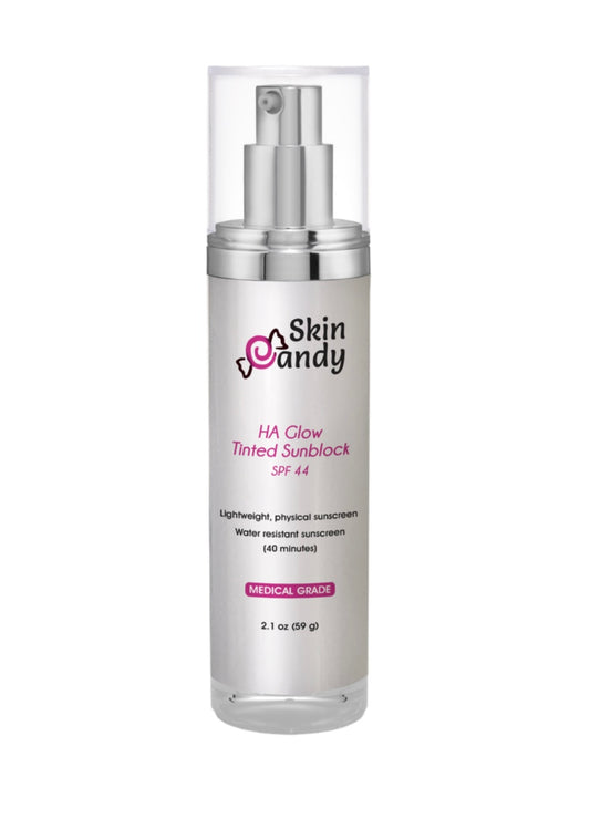 *Skin Candy HA Glow Tinted Sunblock SPF 44