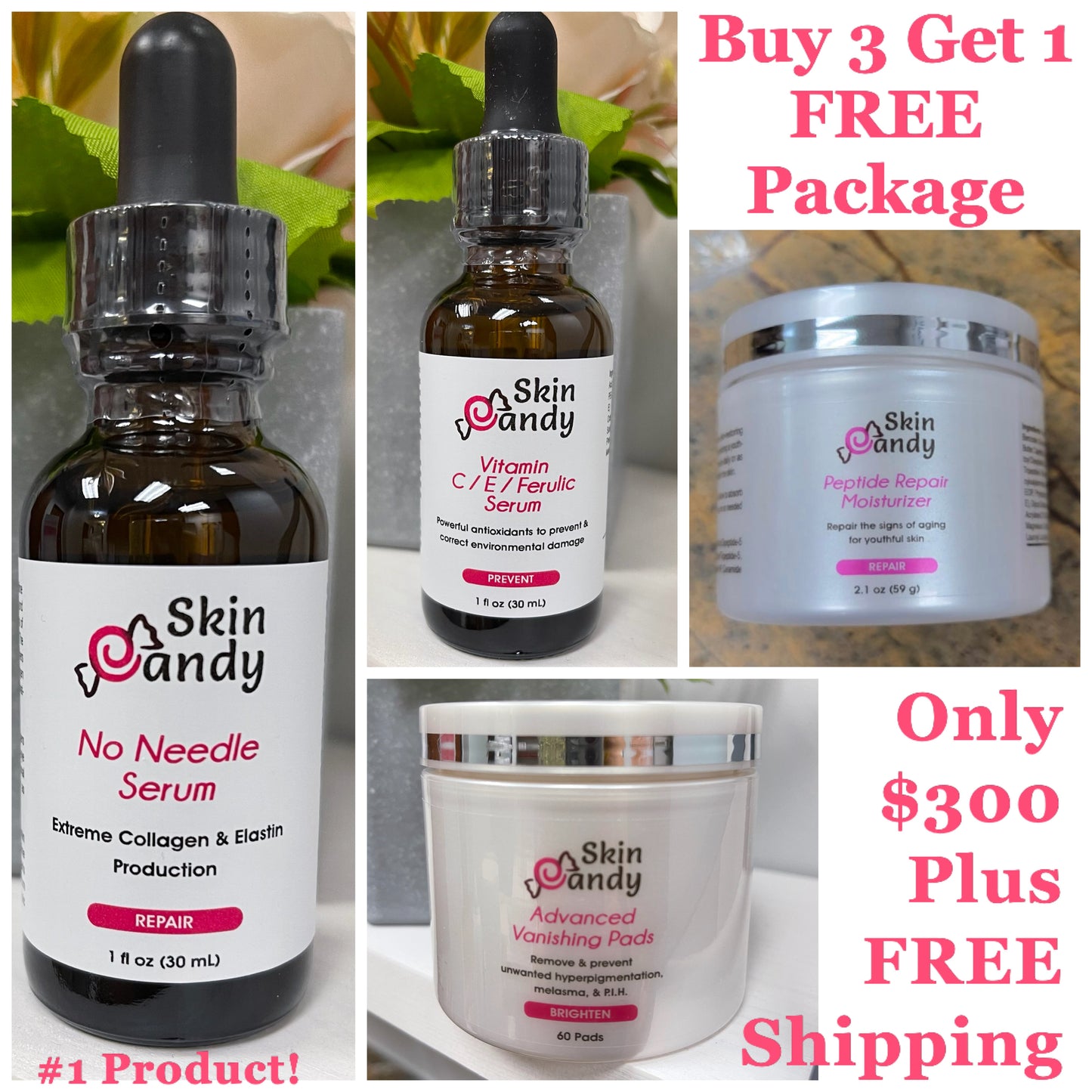 *Skin Candy Buy 3 Get 1 Free Bundle